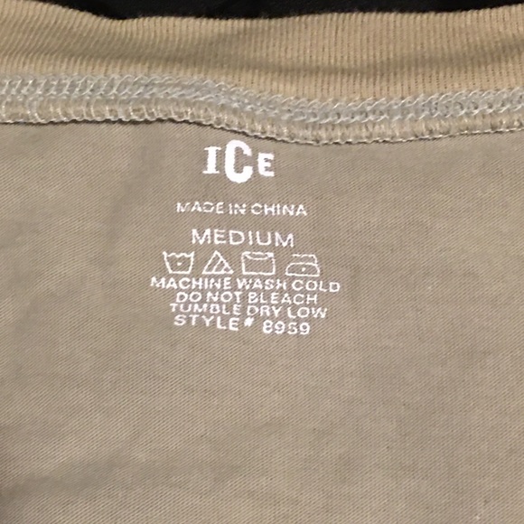 ICE design sage green crop top - Picture 4 of 4